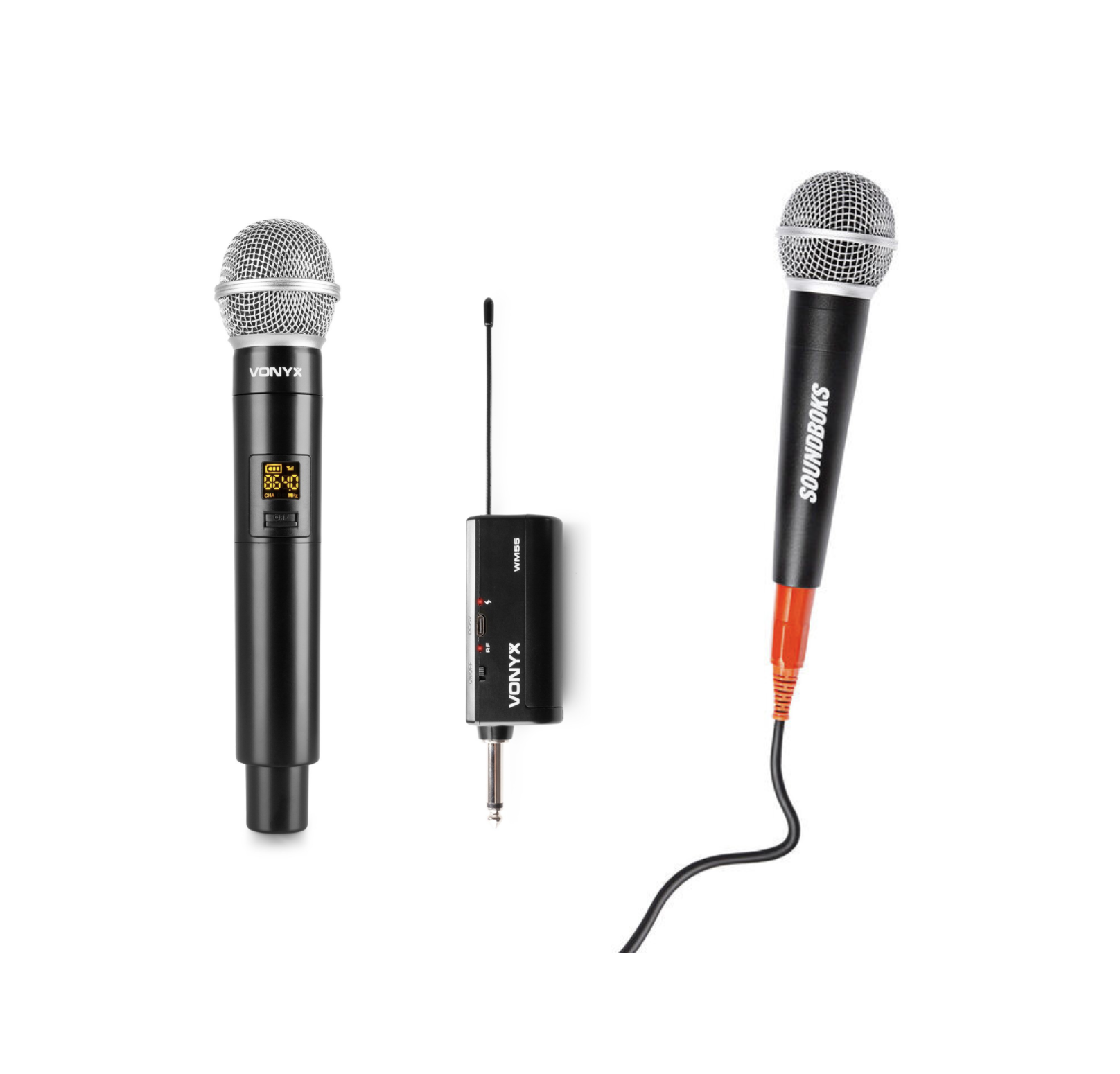 Duo Bluetooth Mikrofone für Events und Bühnen mieten