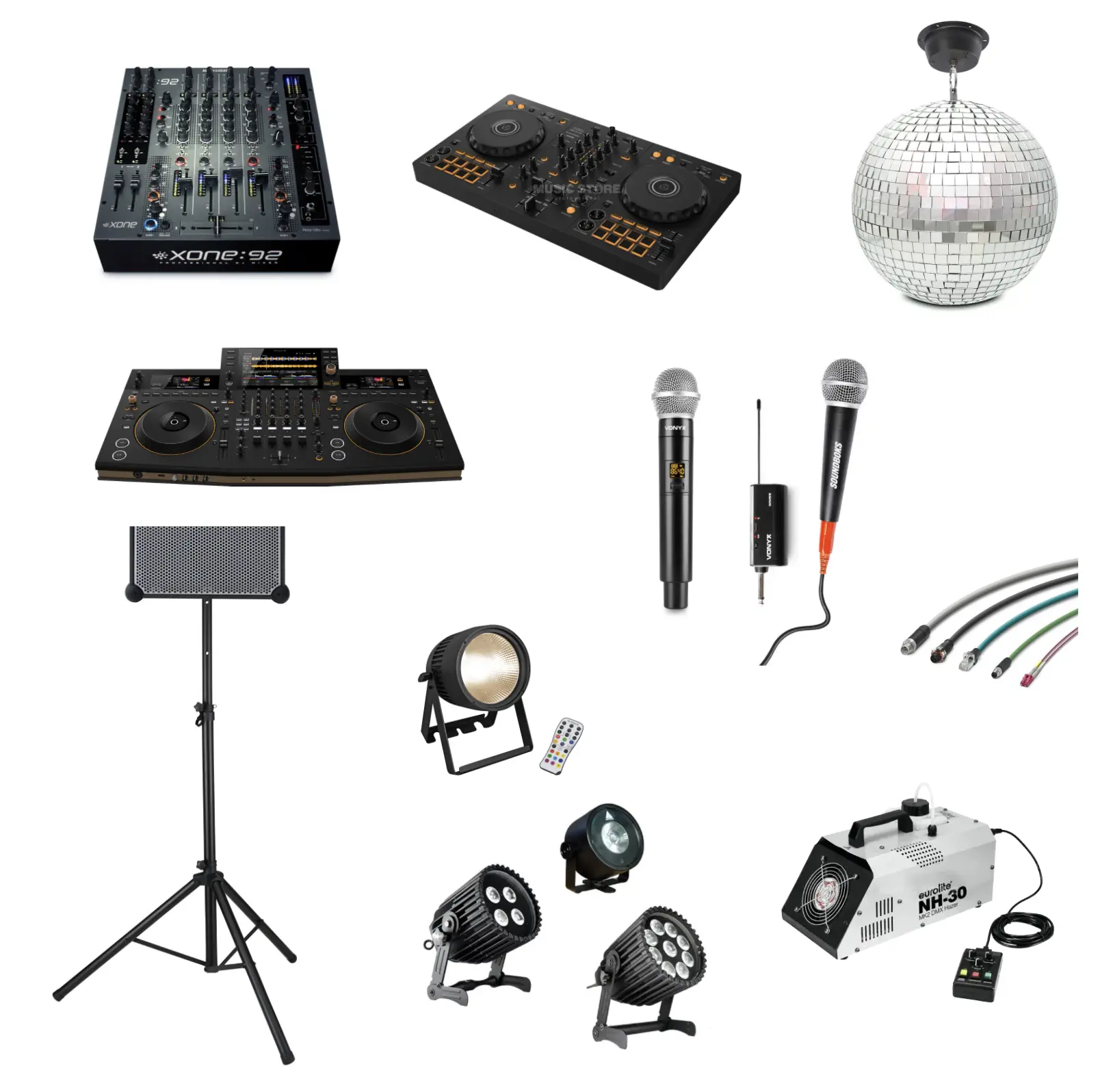 party event collage party event mietequipment